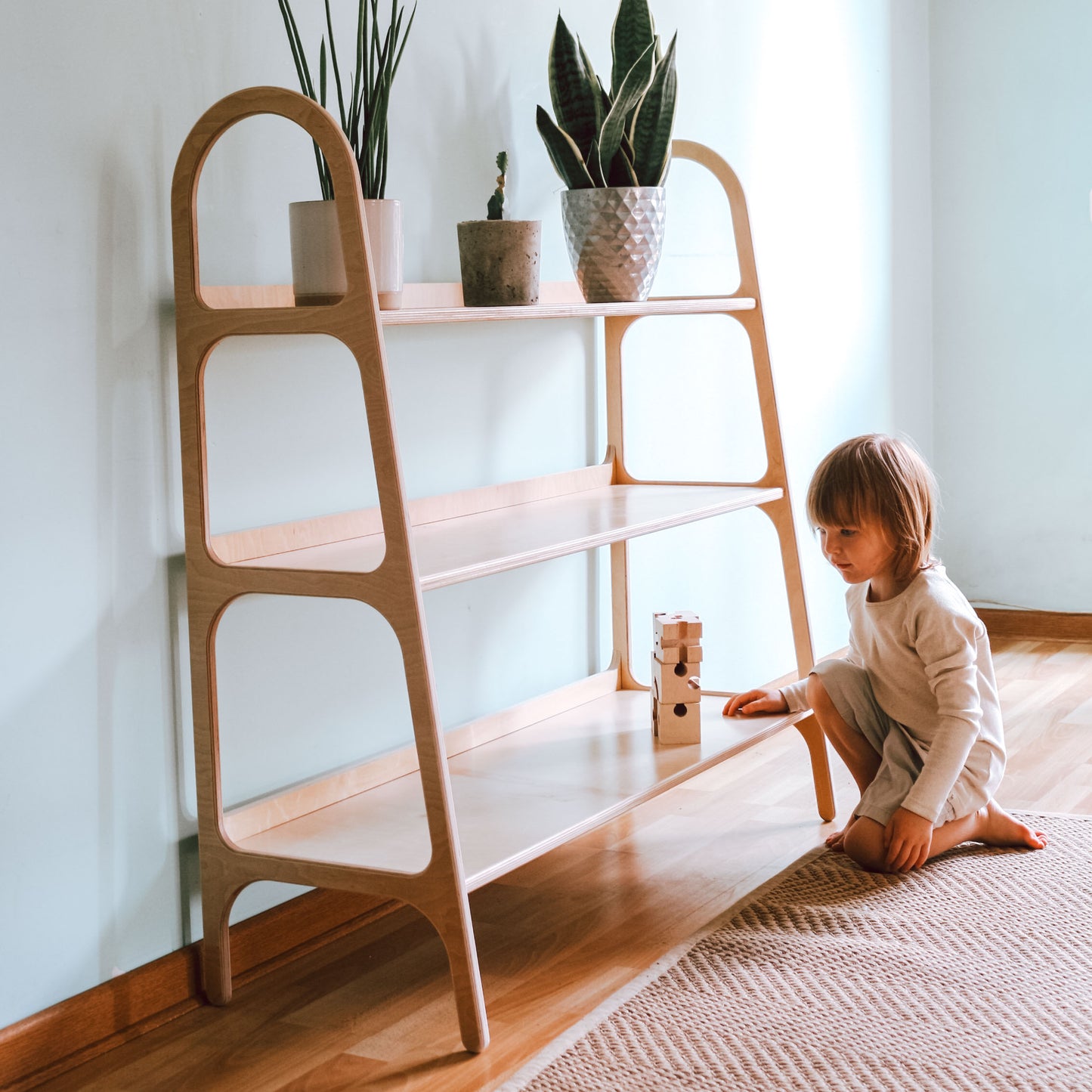 The WoodU Shelf - 3 shelves