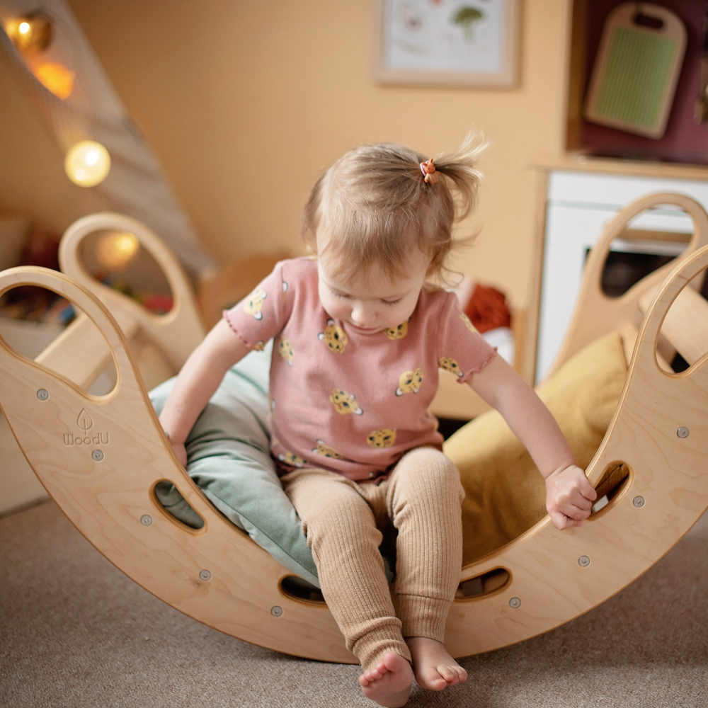 Baby clearance wooden rocker